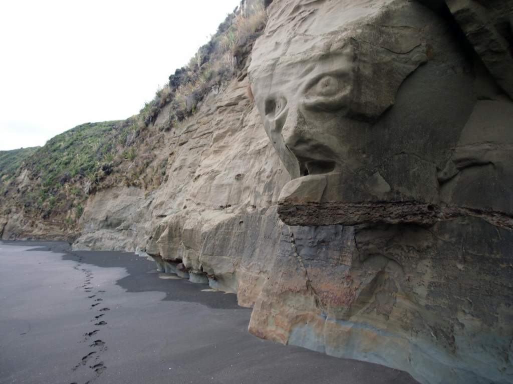 Sandstone Tunnel To Beach